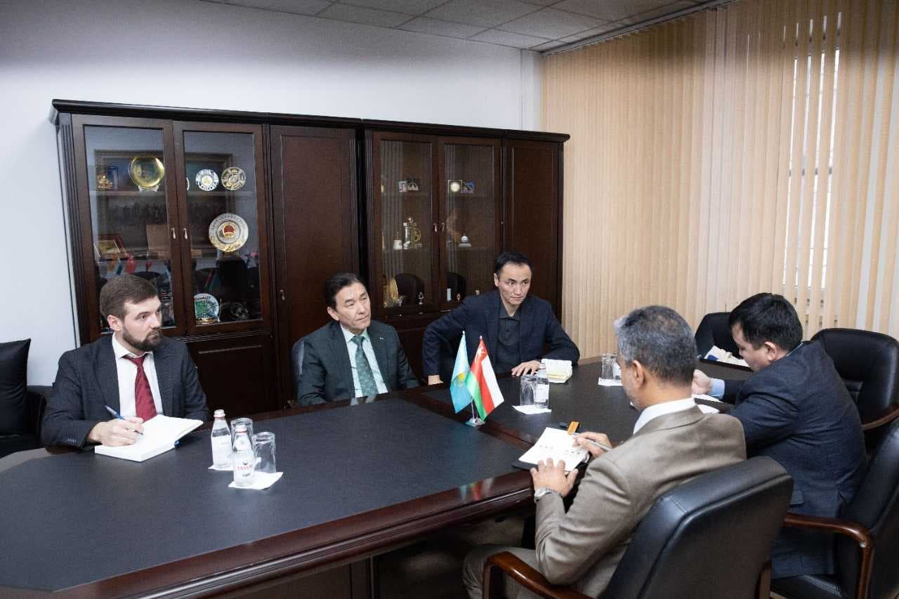On Nov. 25th, Astana International University hosted the official delegation of the Sultanate of Oman. — 1
