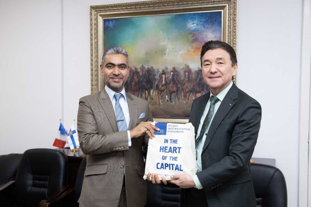 On Nov. 25th, Astana International University hosted the official delegation of the Sultanate of Oman. — 3