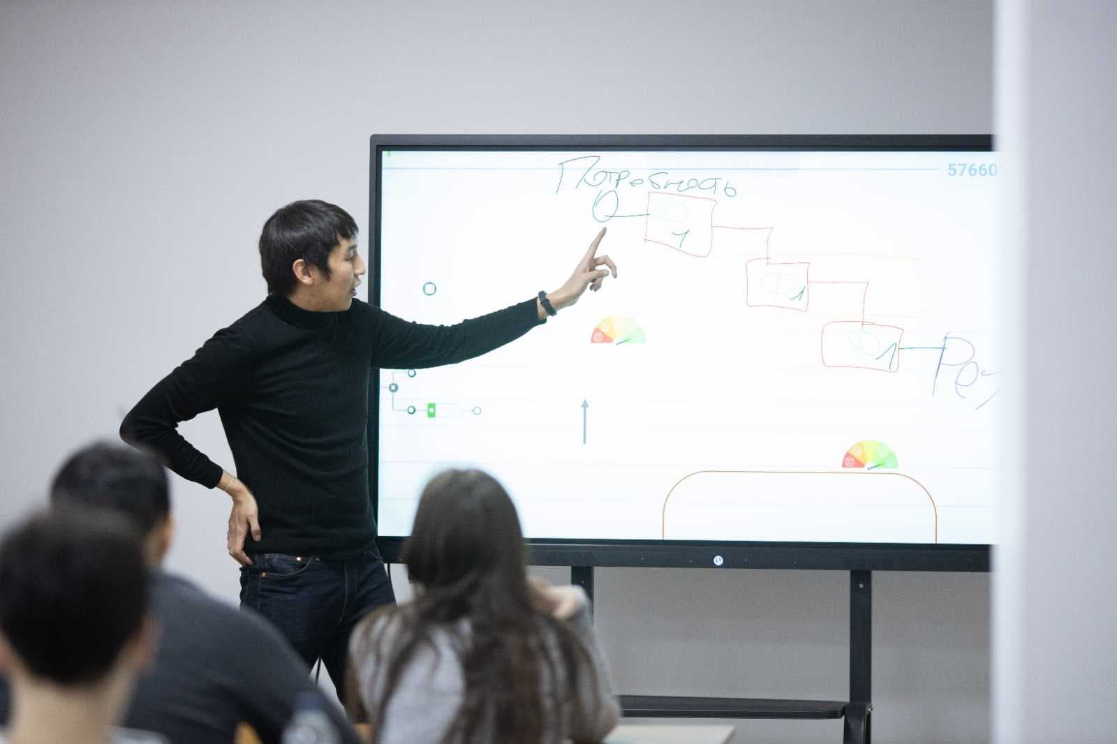 Business analyst of JSC "Transtelecom", Master of Technical Sciences Kayyrbayev Temirlan Beisenbaevich held a guest lecture on "What are business analytics? Fundamentals of business analysis". — 1