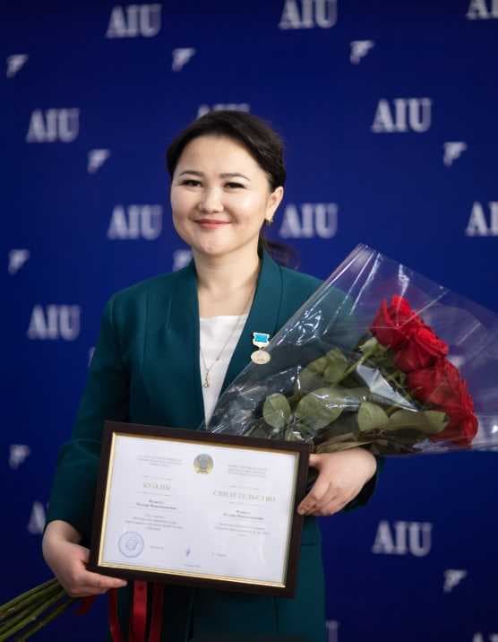 On February 24, 2023, the ceremony of awarding the winners of the contest "The Best University Teacher-2022" was held in Astana. — 3