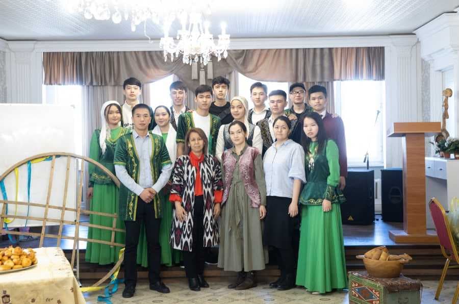 On March 31, 2023, the Higher School of Information Technology and Engineering of Astana International University organized and held an event in honor of Nauryz "Nauryz - berekem, Nauryz - meiramy!!!" by the groups CTaS–22, DS-22. — 2