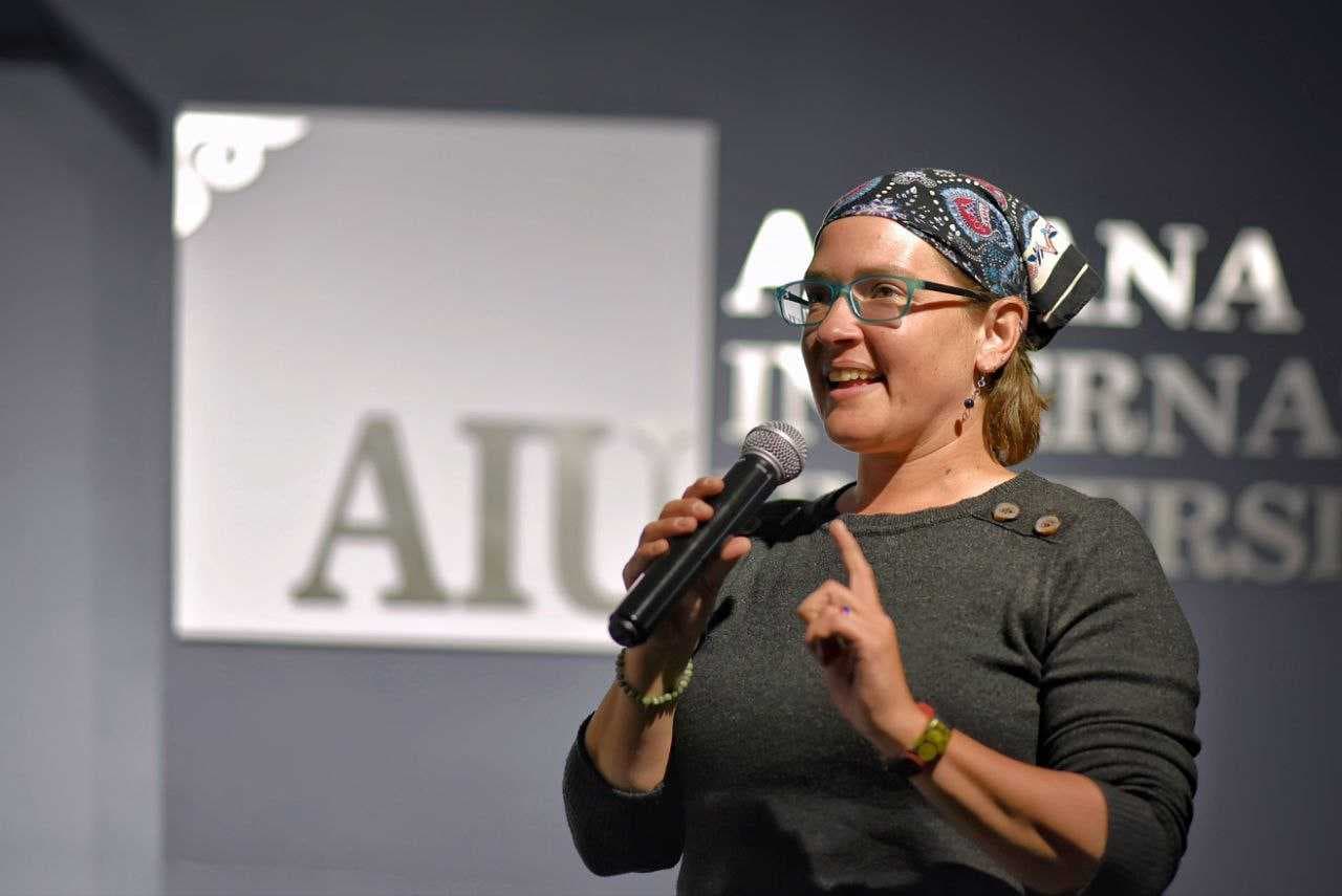On May 14, 2023, the Higher School of Natural Sciences, together with partners, organized a screening of environmental films as part of the Urbanitarium Ast program. — 2