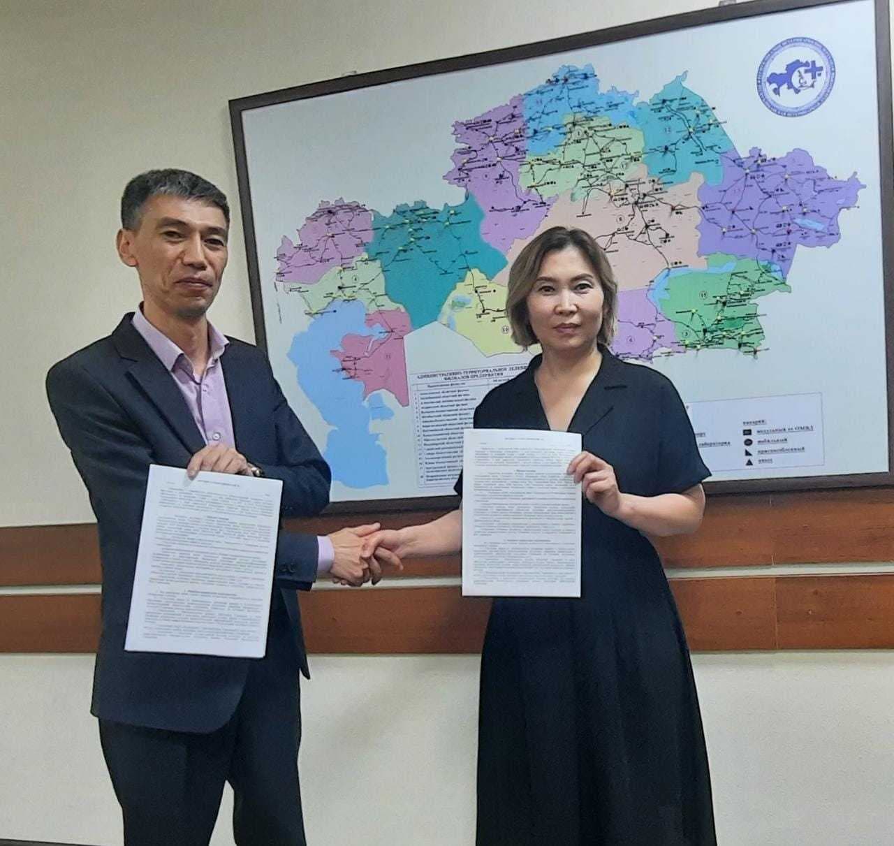 On May 15, 2023, Astana International University signed a cooperation agreement with the Republican Veterinary Laboratory of the Committee for Veterinary Control and Supervision of the Ministry of Agriculture of the Republic of Kazakhstan. — 1