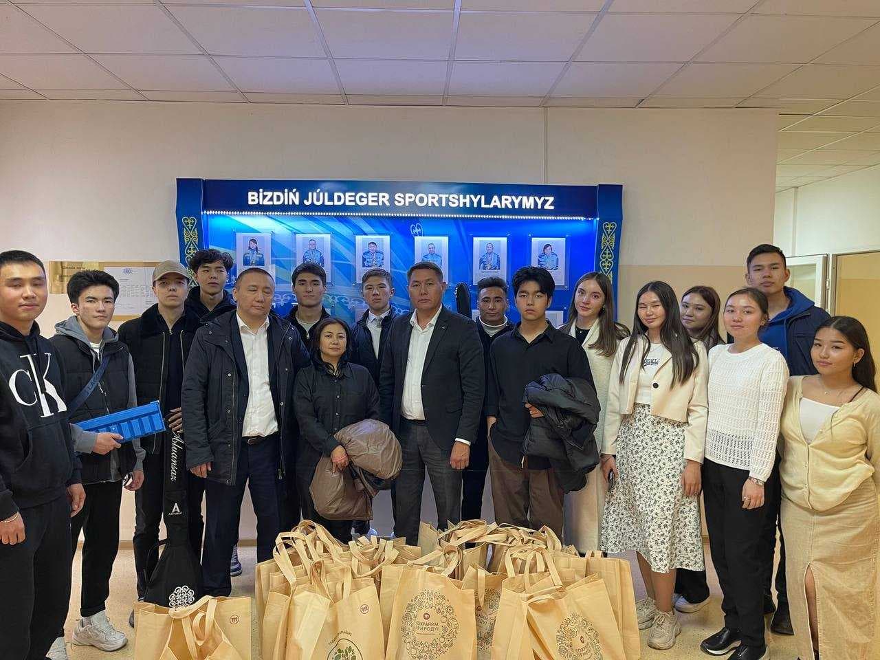 БІЗДІҢ СТУДЕНТТЕР «ШАРАПАТ» ҚАРТТАР ҮЙІНДЕ БОЛДЫ. — 5