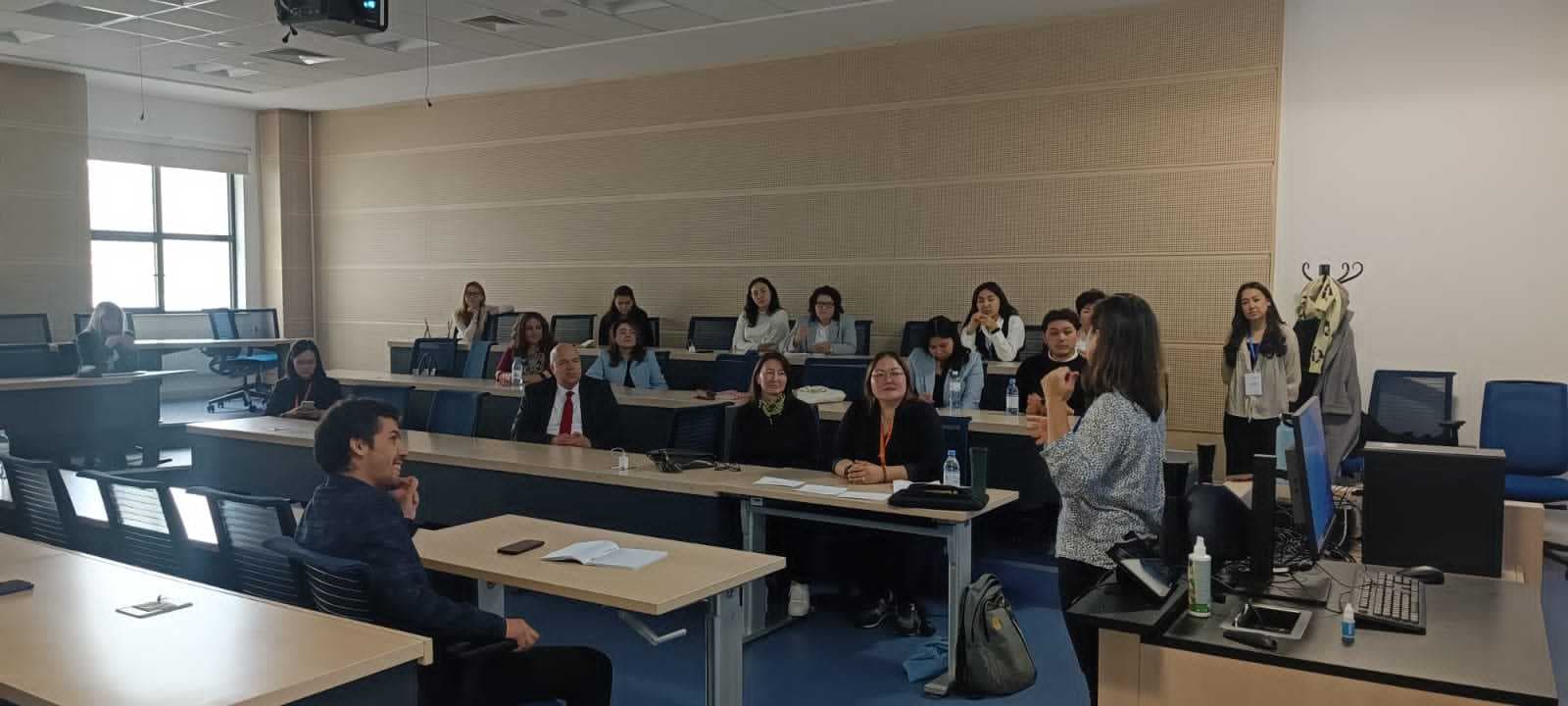 On September 30, 2023, AIU students studying in the specialty “Foreign Language: Two Foreign Languages” demonstrated outstanding skills and innovative ideas at the Multilingual Education Symposium, which was held at Nazarbayev University in the Graduate School of Education. — 3