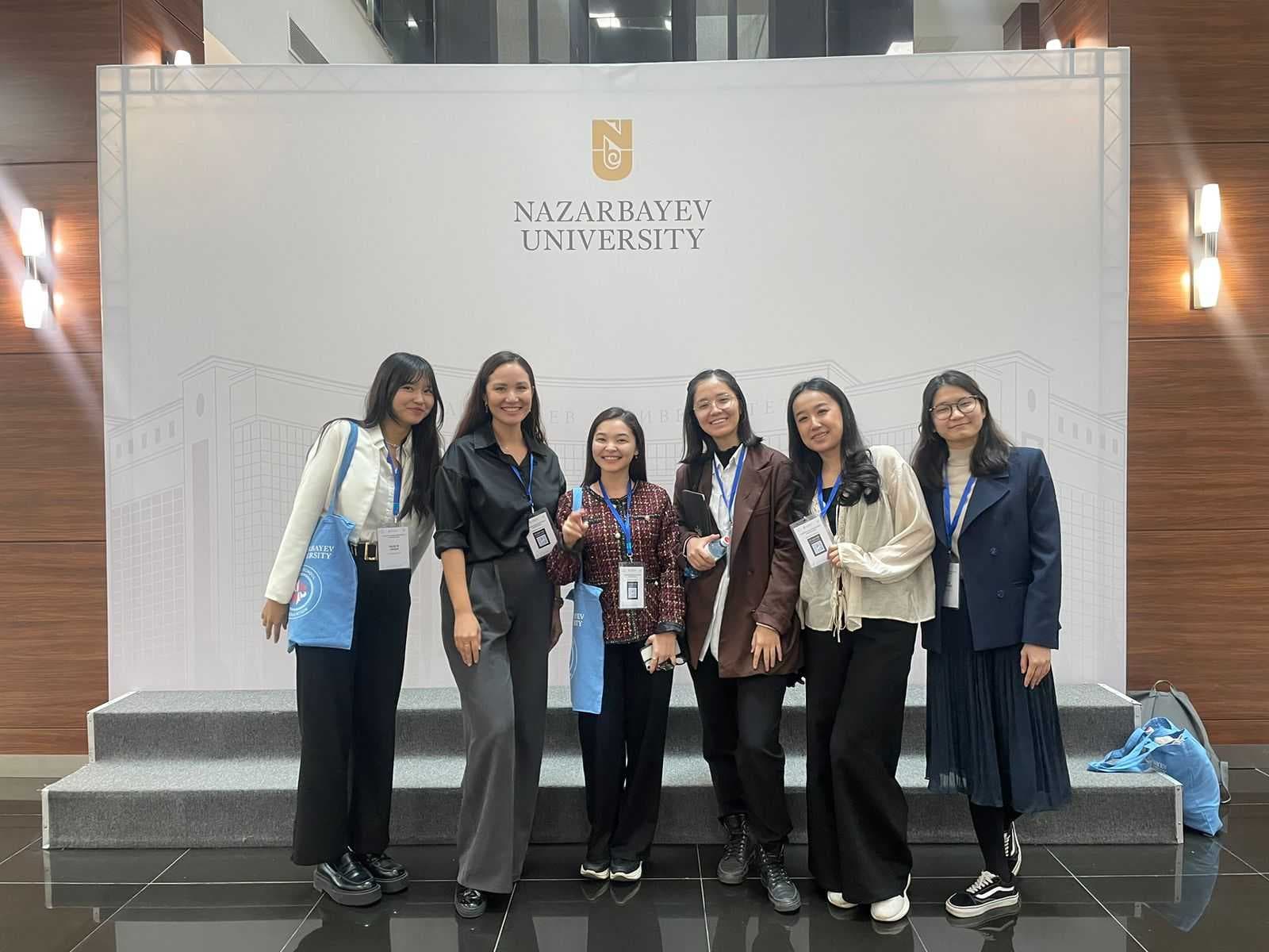 AIU students presented their innovative ideas at the Multilingual Education Symposium held at Nazarbayev University's School of Higher Education — 1