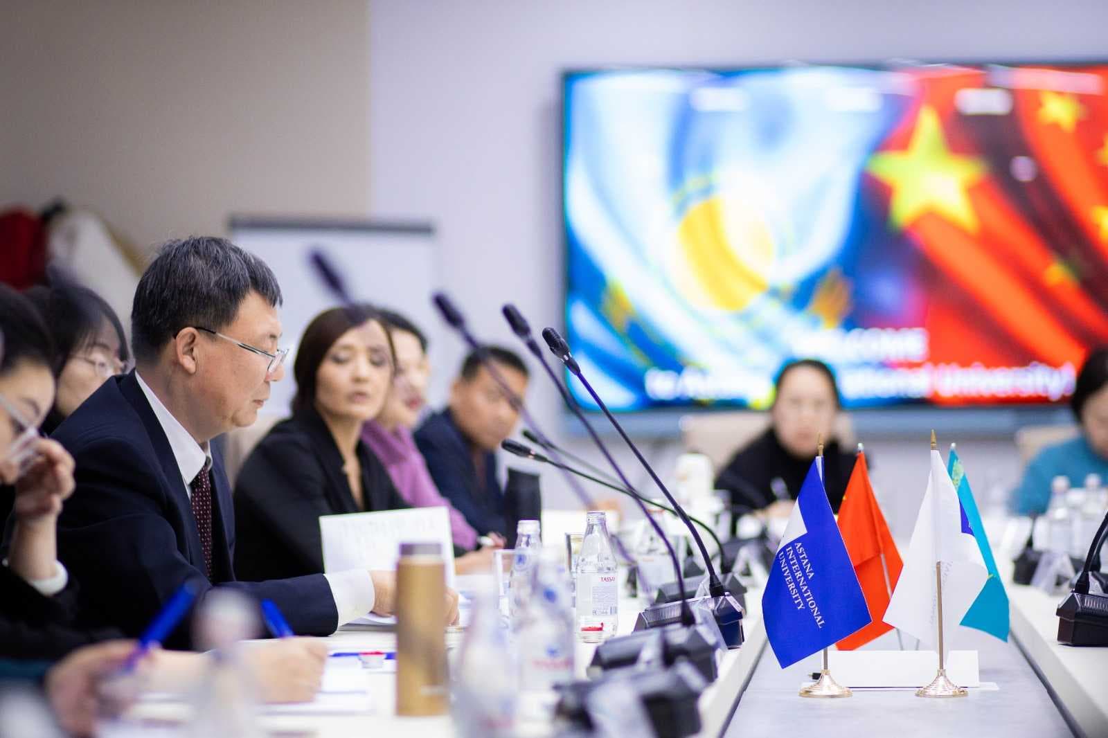 On December 8, Astana International University hosted an official meeting with a delegation from China, in particular, the Beijing Education Committee and representatives of key universities. The parties discussed issues related to attracting foreign students to master's and doctoral programs, as well as the prospects for the participation of scholars in joint projects — 2