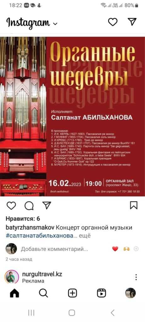 На концерте органной музыки — 1