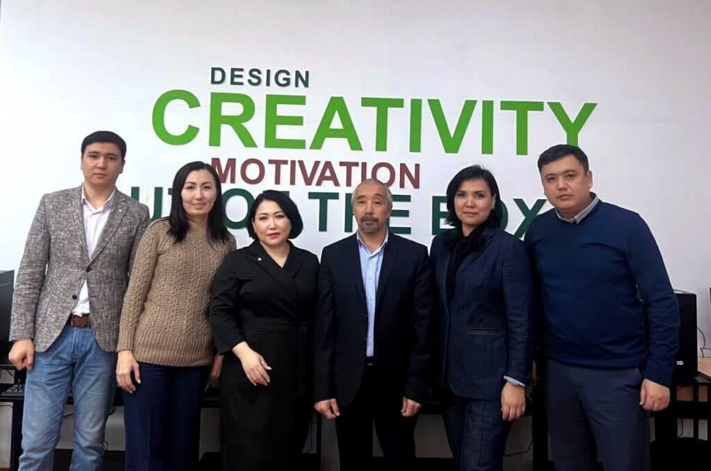On February 07, 2023, senior lecturer at AIU University, Master Imangalieva Gulshat Akonovna, gave a guest lecture on the topic: “Working stages of interior design” to students of Atyrau University — 1