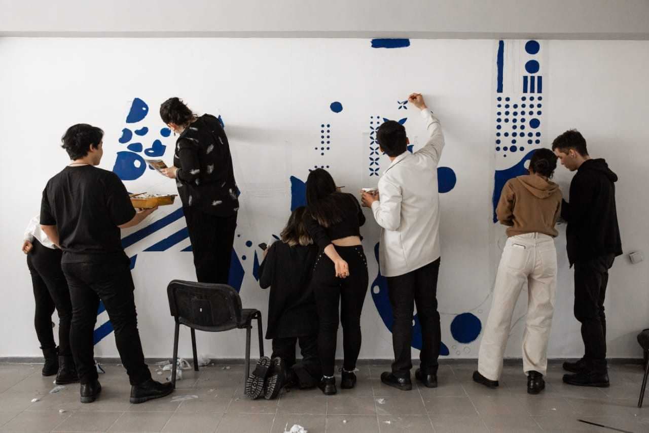 «ART» клуб специальности «Дизайн» оформили коворкинг зону для студенческой молодежи — 4