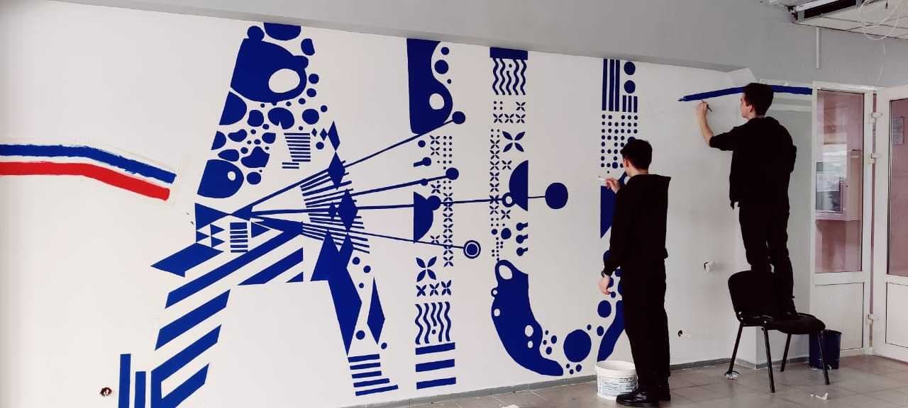 «ART» клуб специальности «Дизайн» оформили коворкинг зону для студенческой молодежи — 5