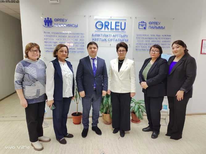Cooperation with the «Astana-Orleu» branch — 4