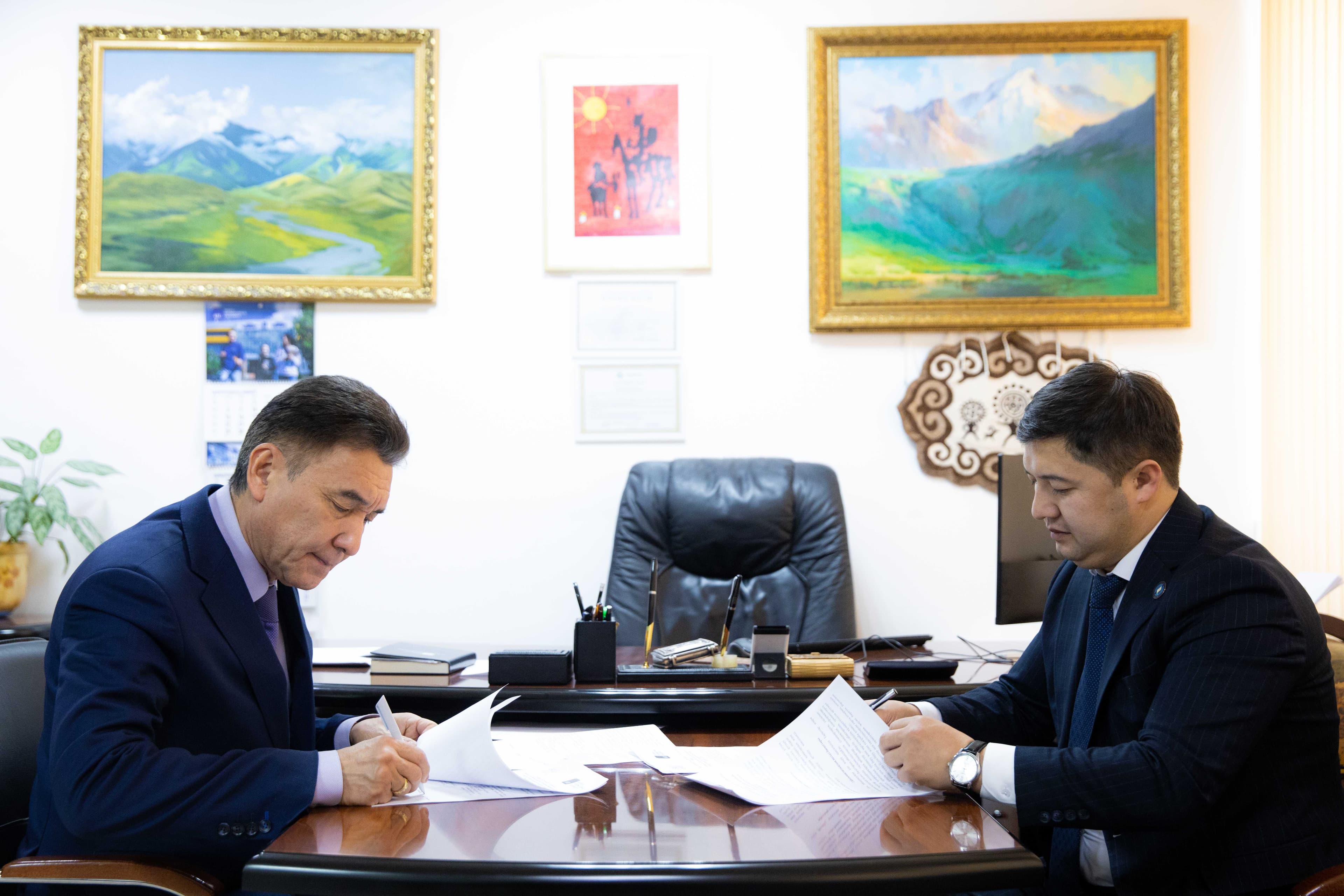 An agreement was concluded with the branch of JSC “National Center for Advanced Training “Orleu” “Institute of Professional Development for the City of Astana”. — 2