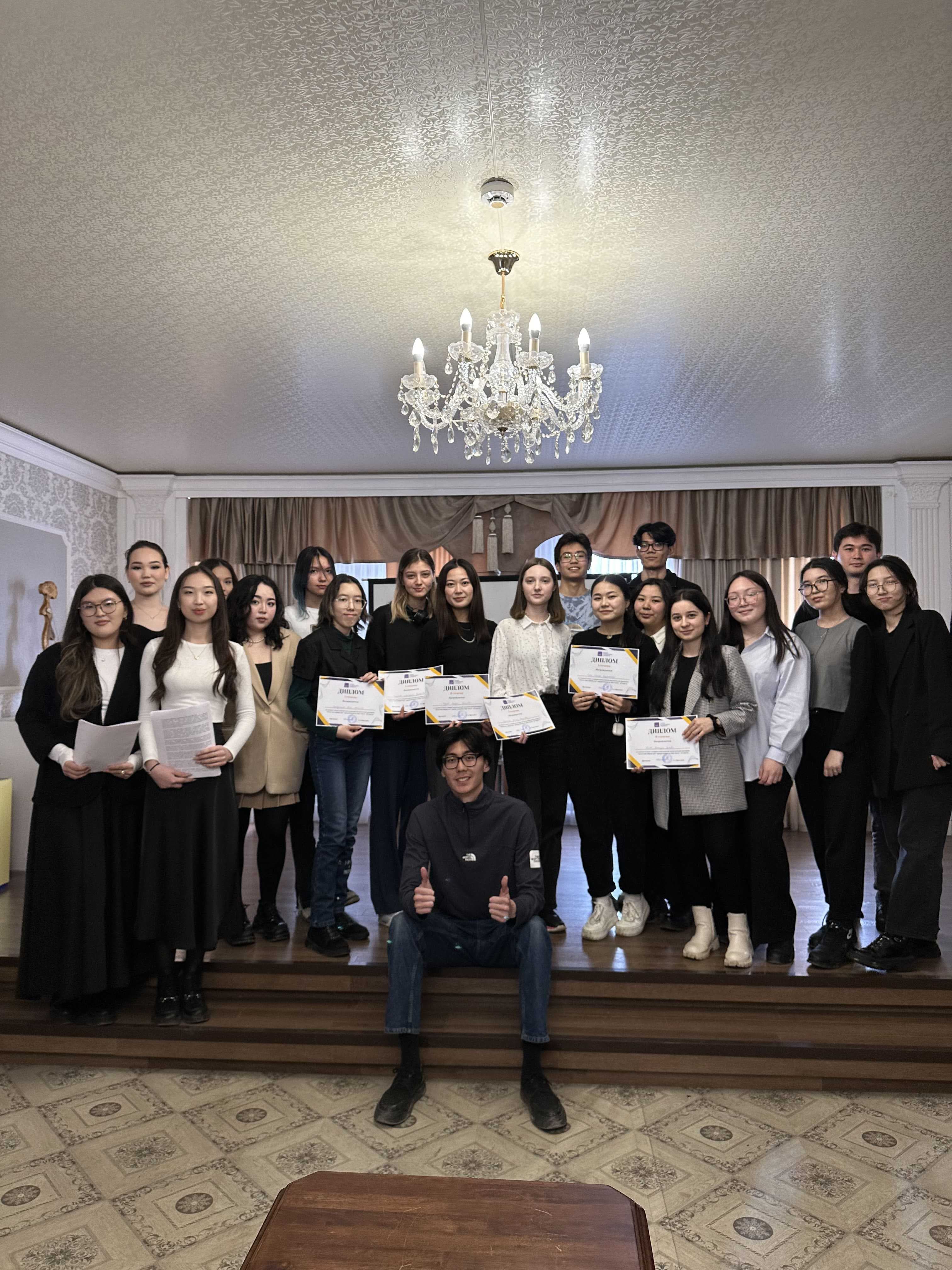 School of Natural Sciences held the first interuniversity environmental quiz (dedicated to Earth Day) among Ecology students of our university and the Kazakh University of Technology and Business — 4