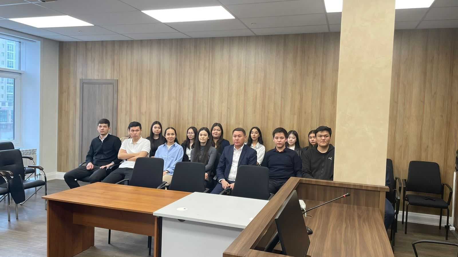ҚҰҚЫҚ ЖОҒАРЫ МЕКТЕБІНІҢ СТУДЕНТТЕРІ АШЫҚ СОТ ОТЫРЫСЫНА ҚАТЫСТЫ — 2