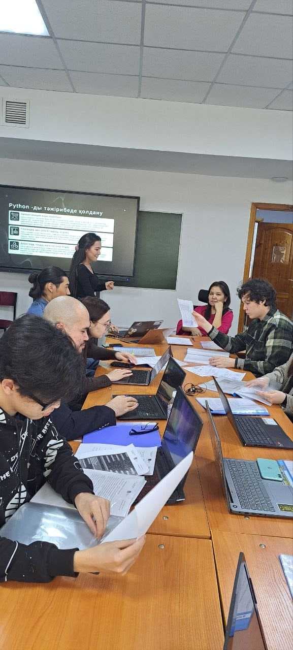 Ақпараттық технологиялар және инженерия жоғары мектебінің 4 курс студенттерінің өндірістік практикадан өтуі — 1