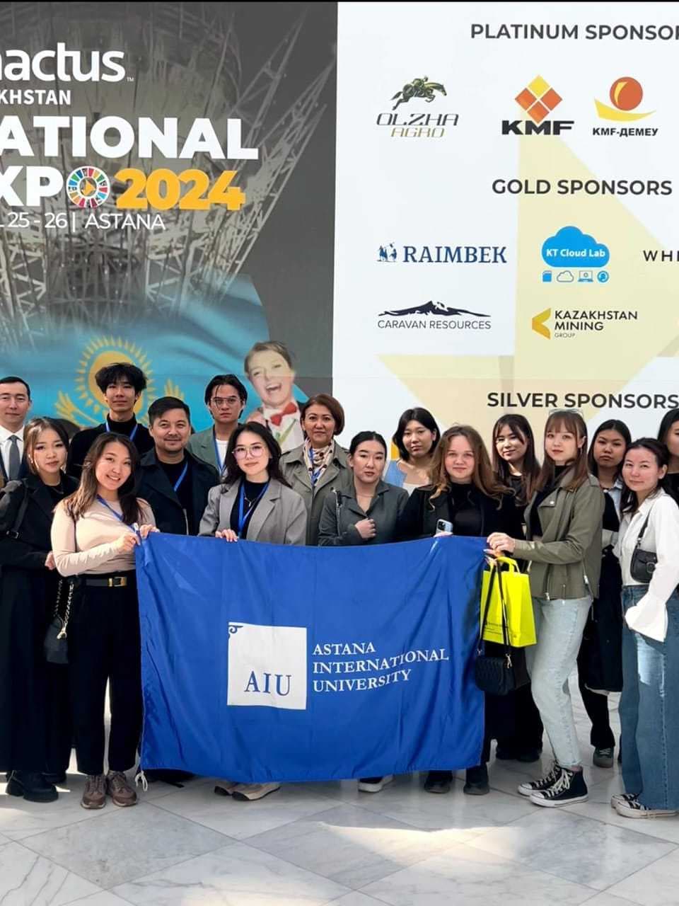 AIU STUDENT TEAM  IN THE NATIONAL PROJECT “ENACTUS KAZAKHSTAN EXPO 2024” — 1