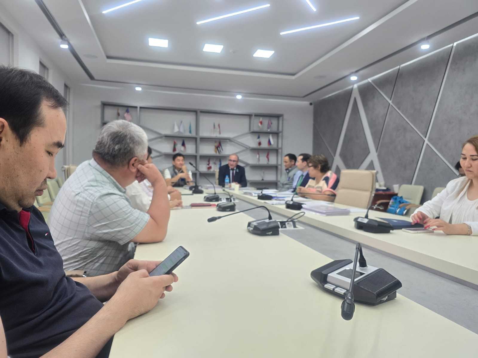 Meeting with the deputy of the Majilis of the Parliament of the Republic of Kazakhstan M. Bashimov — 4