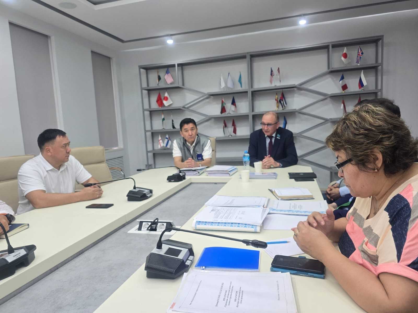 Meeting with the deputy of the Majilis of the Parliament of the Republic of Kazakhstan M. Bashimov — 6