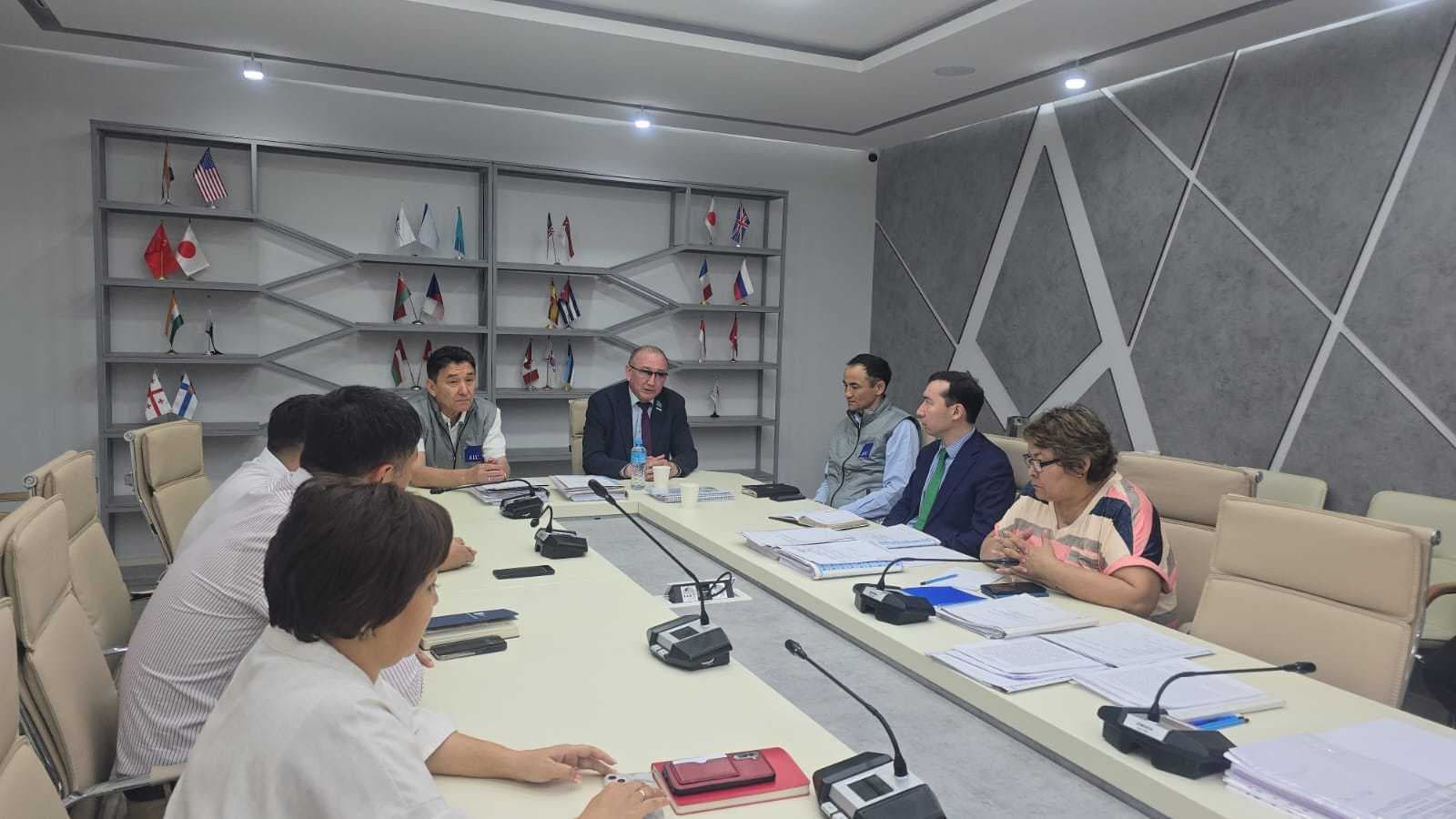 Meeting with the deputy of the Majilis of the Parliament of the Republic of Kazakhstan M. Bashimov — 7