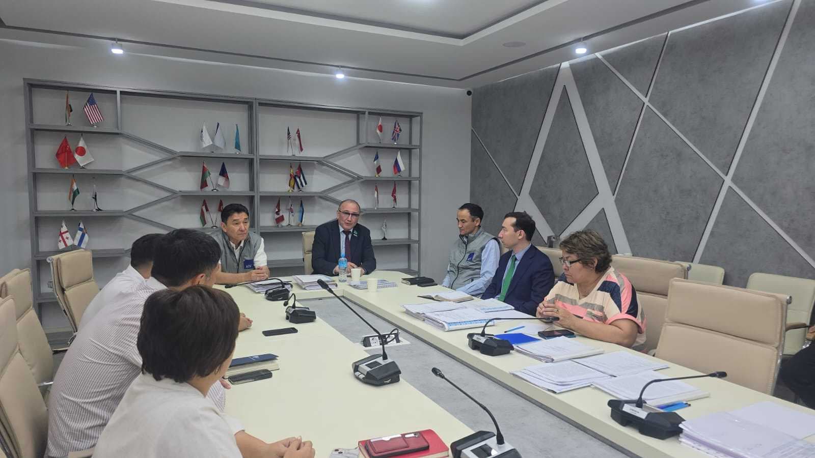 Meeting with the deputy of the Majilis of the Parliament of the Republic of Kazakhstan M. Bashimov — 8