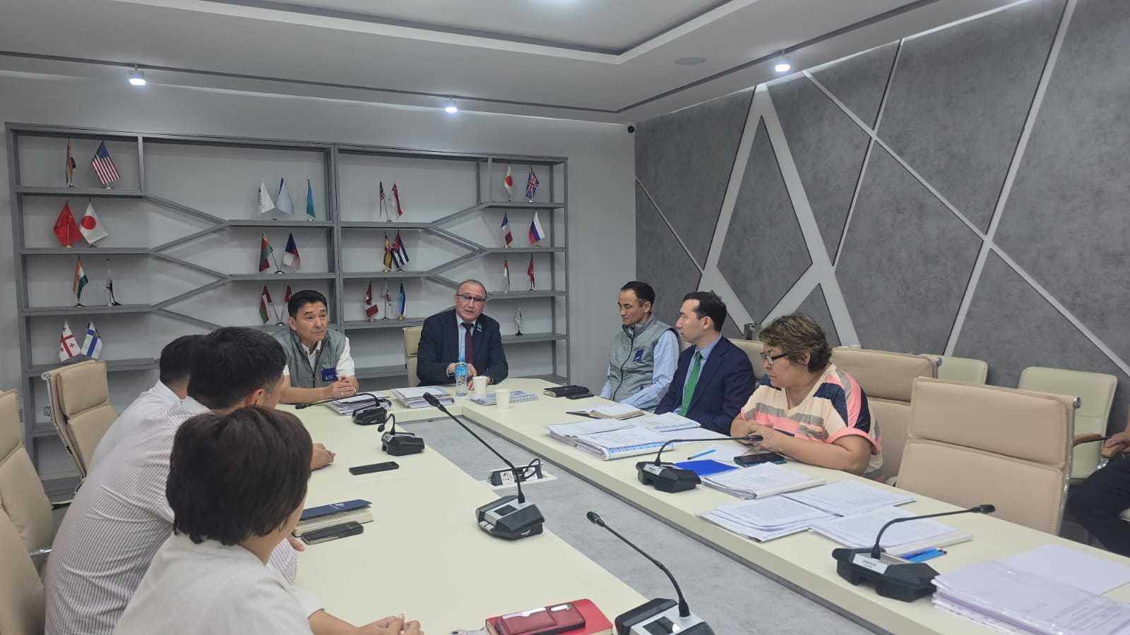 Meeting with the deputy of the Majilis of the Parliament of the Republic of Kazakhstan M. Bashimov — 9