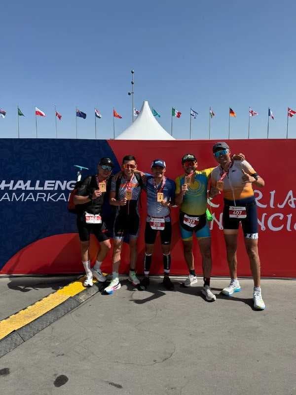 AIU Financial Director Successfully Completes Half Ironman at Samarkand Challenge — 2