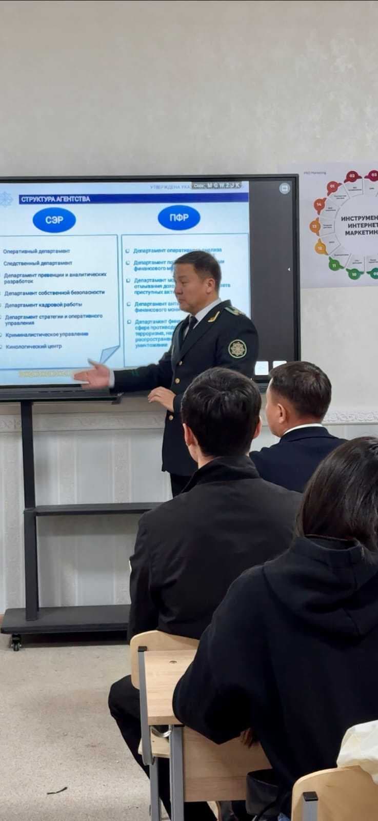 Meeting of AIU students with the Financial Monitoring Agency: career and financial security — 2