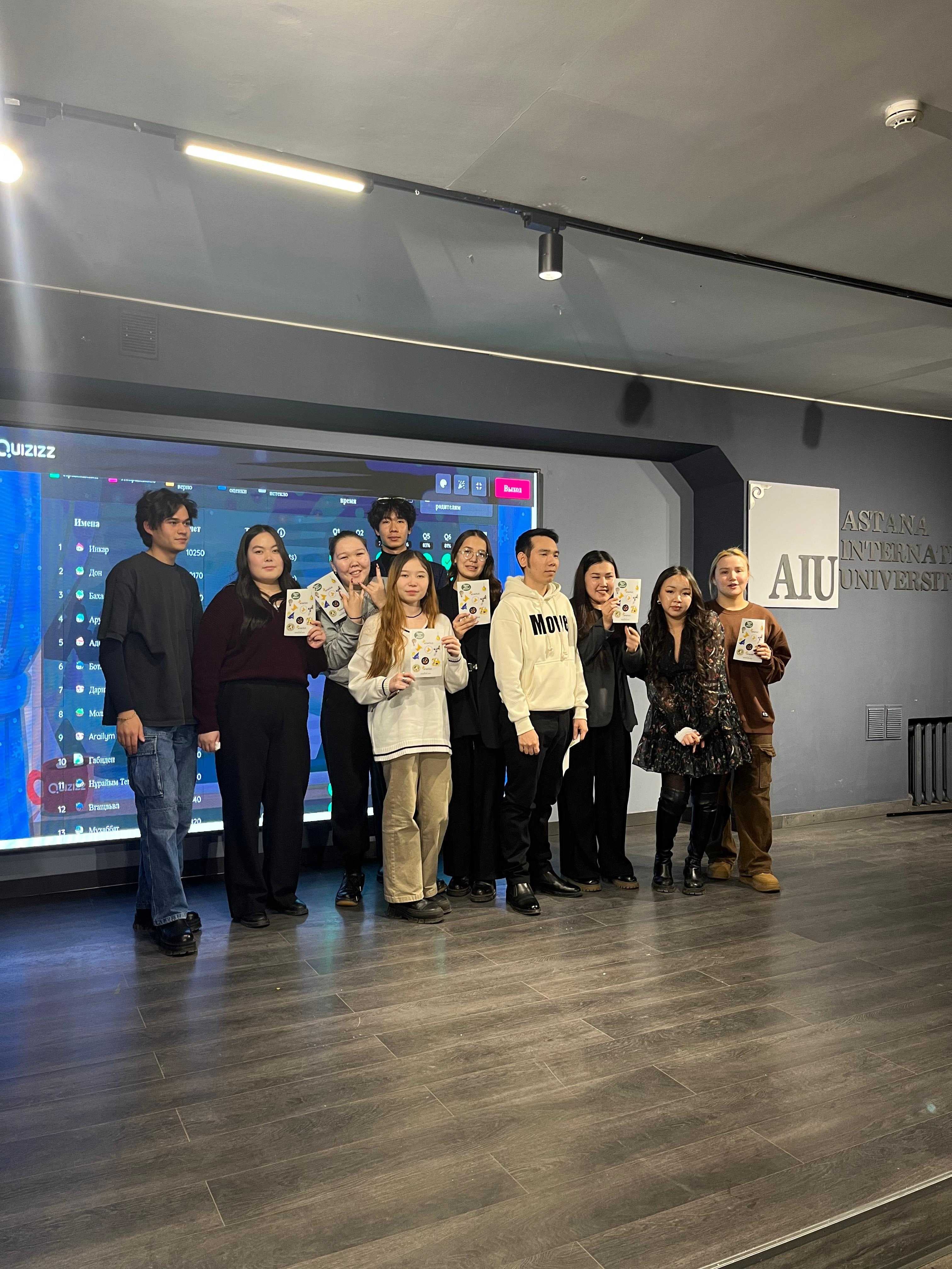 "START-up" Training for Natural Sciences and Mathematics Students at AIU — 2