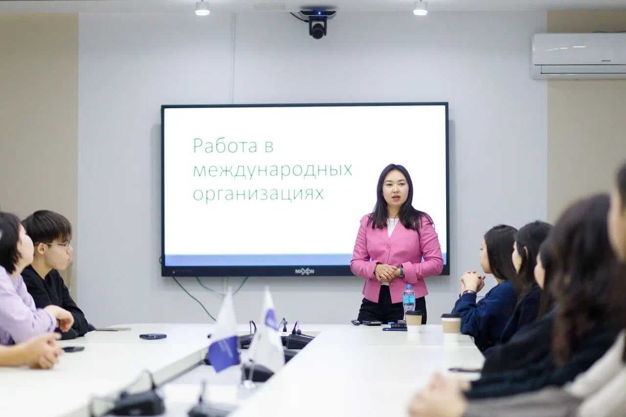 Guest Lecture by Diana Alpyssbayeva at AIU: Experience in International Organizations — 1