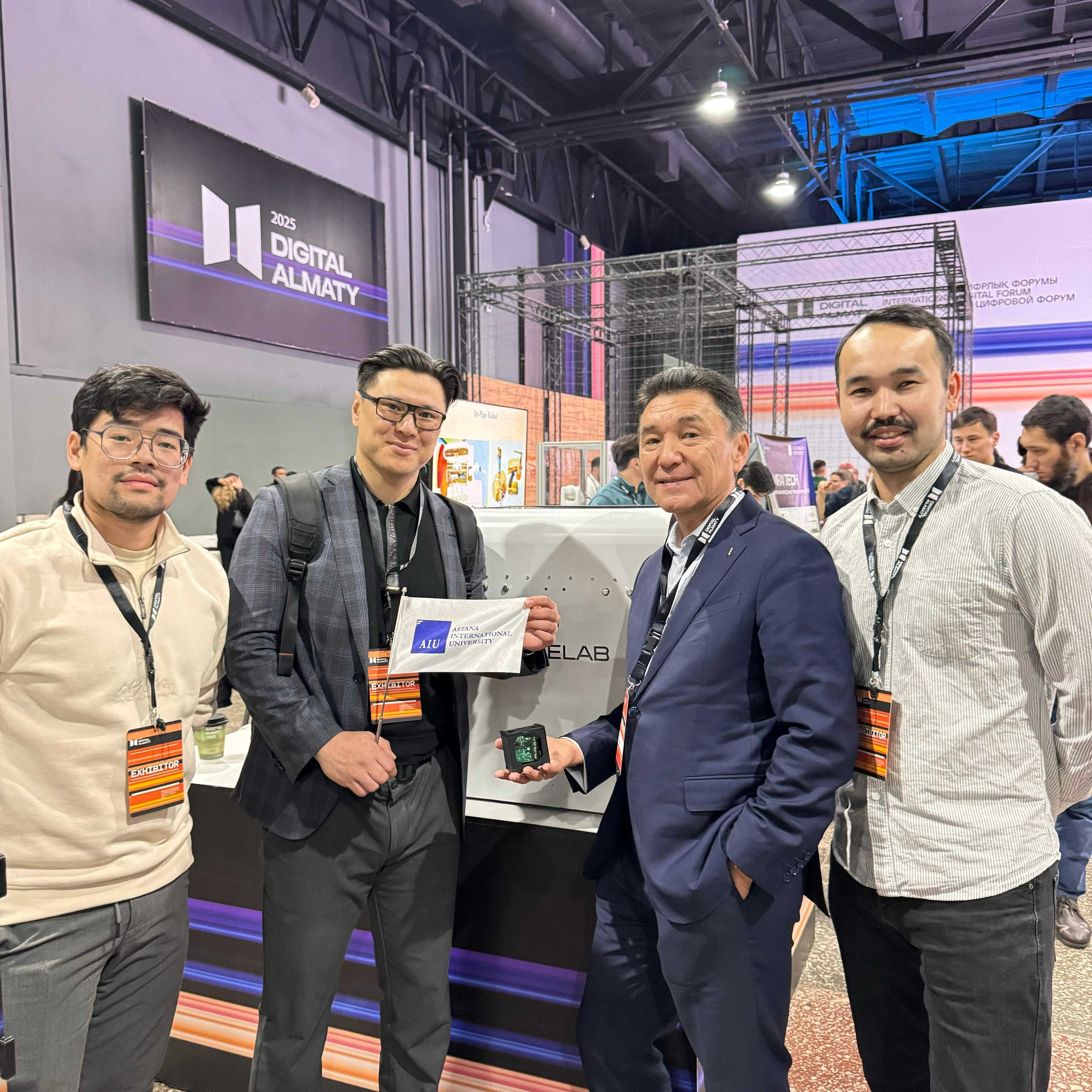 AIU at Digital Almaty 2025: Grants and Launch of the "Industry 4.0" Center — 3
