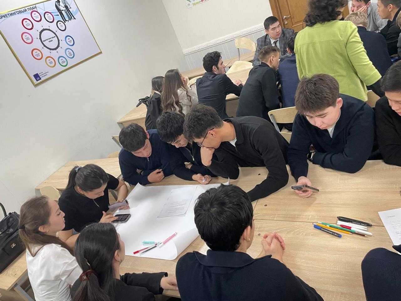 AN EVENT DEDICATED TO WORLD ELECTION DAY WAS HELD AT ASTANA INTERNATIONAL UNIVERSITY — 1