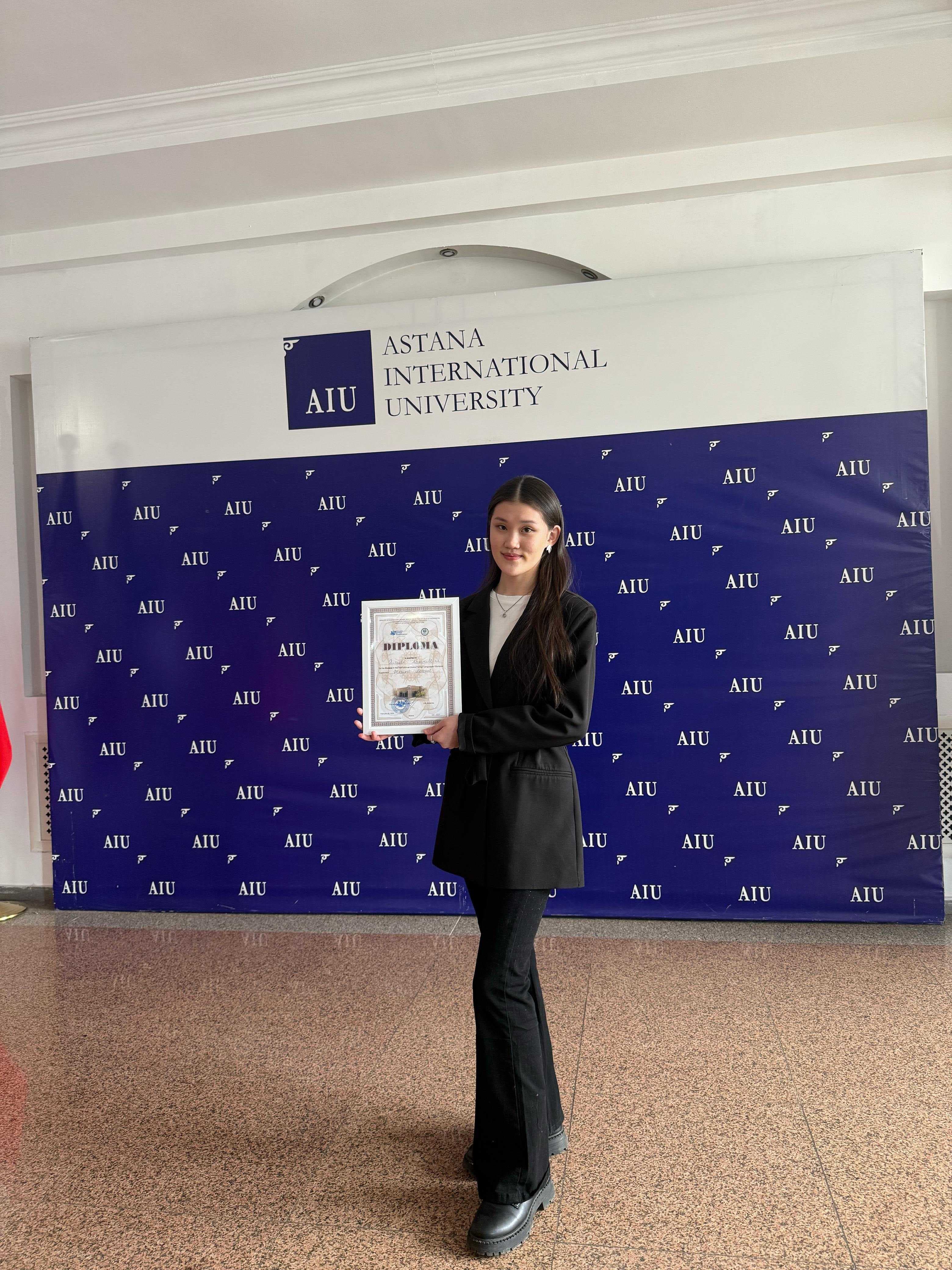 AIU Achieves Success at the International Foreign Languages Olympiad! — 2