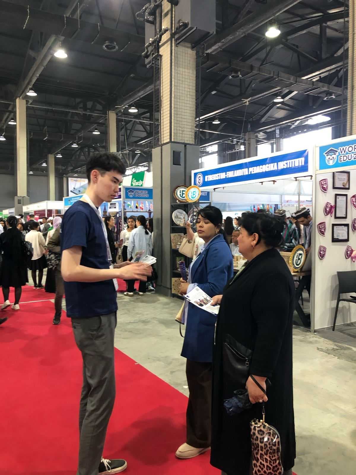 AIU Participated in the International Education Fair WORLD EDU 2025 in Samarkand — 6