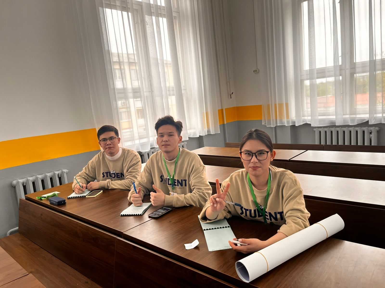 Students of the International University of Astana won 3rd place at the National Olympiad! — 3
