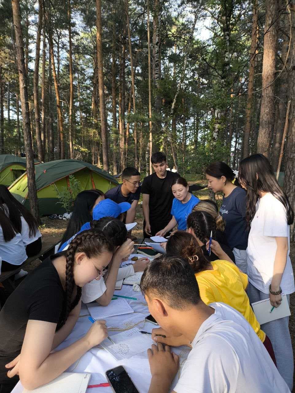 1st-Year Students of the Geography Program Completed a Field  Training at Karkaraly National Park — 3