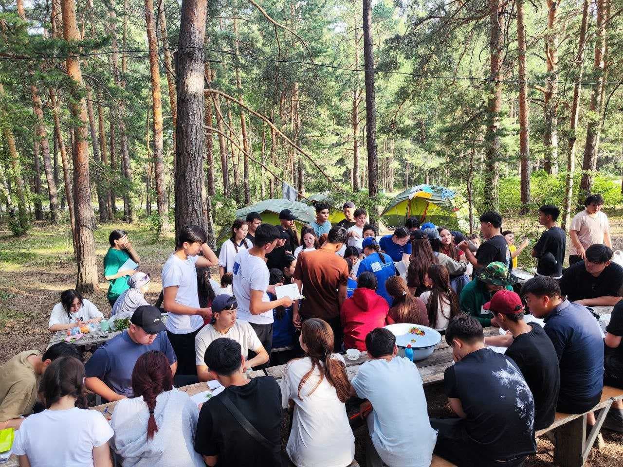 1st-Year Students of the Geography Program Completed a Field  Training at Karkaraly National Park — 6