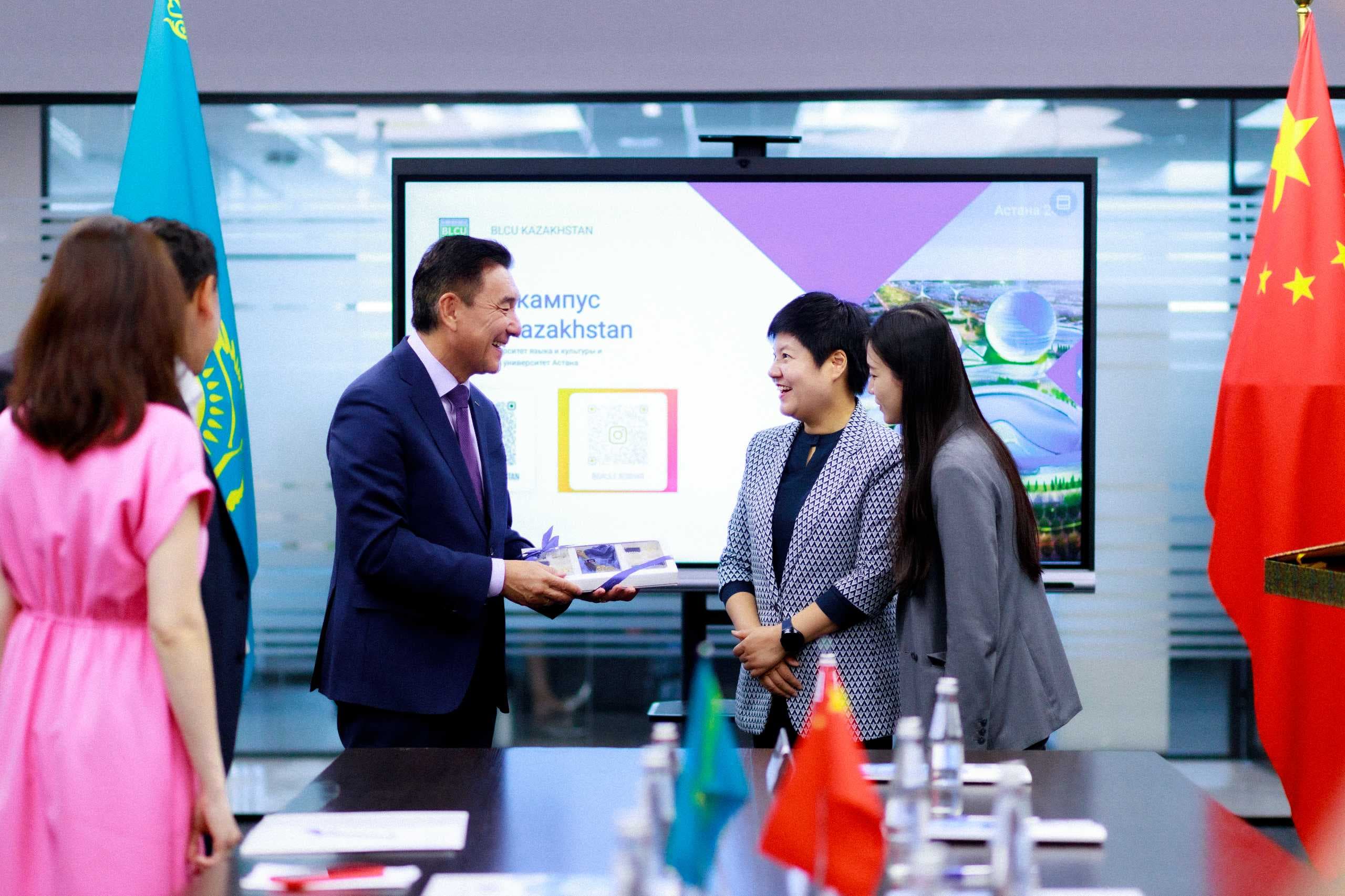 CPC Central Committee Delegation Visits BLCU Branch in Astana — 1