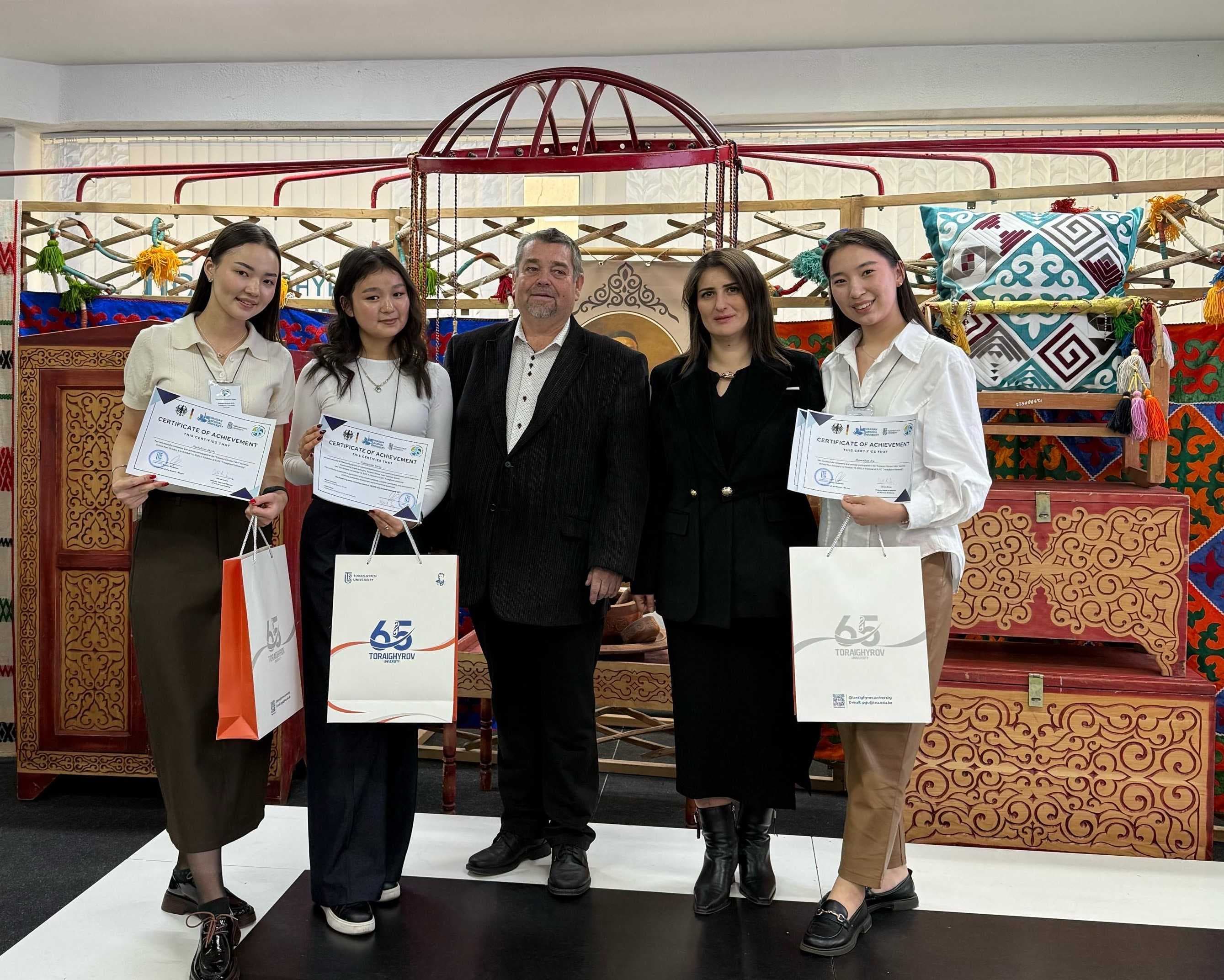 Astana International University Students Win Prizes at the "Eurasian Climate Talks" Summer School — 5