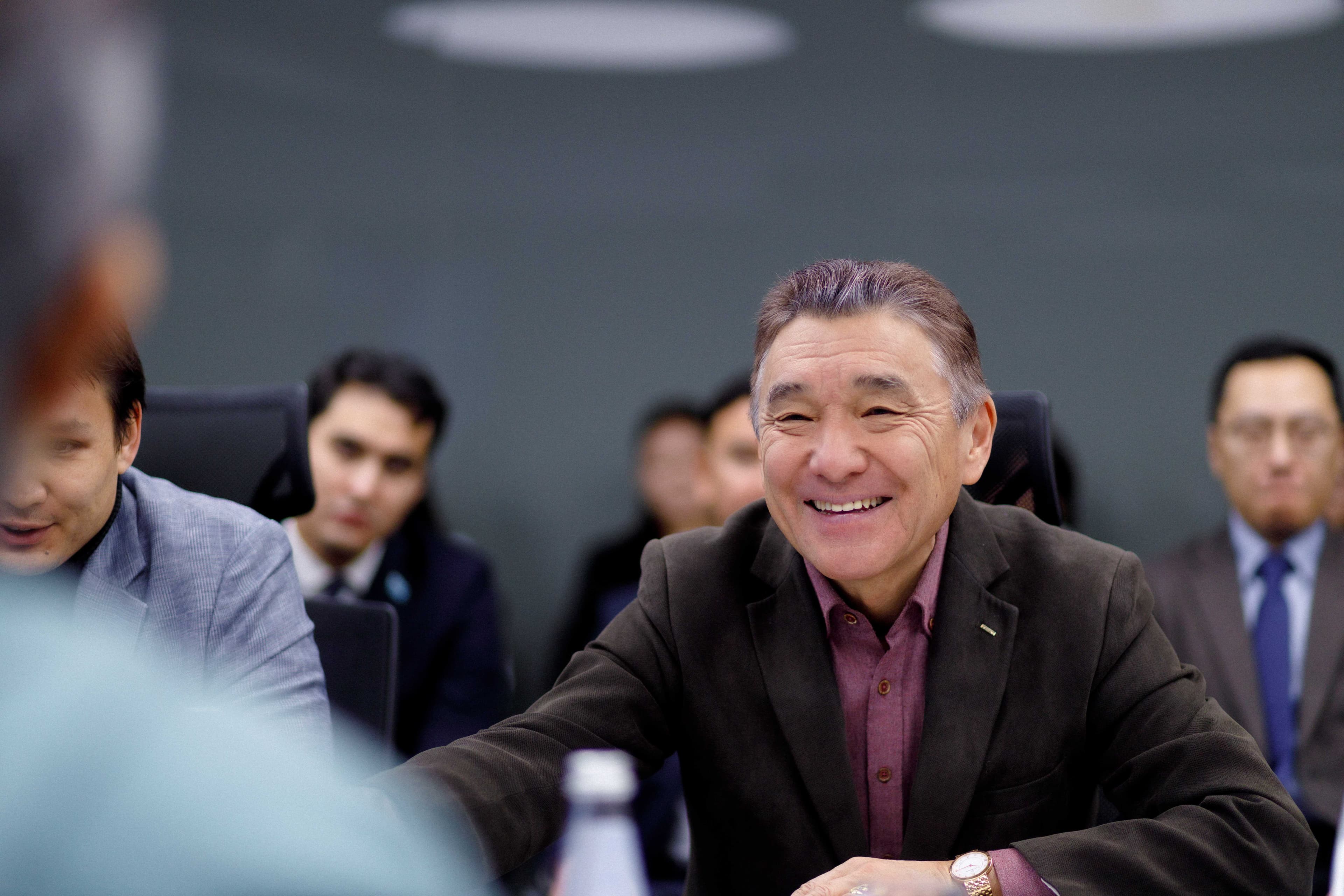 President Duan Peng visited the Beijing Language and Culture University branch at AIU. — 14