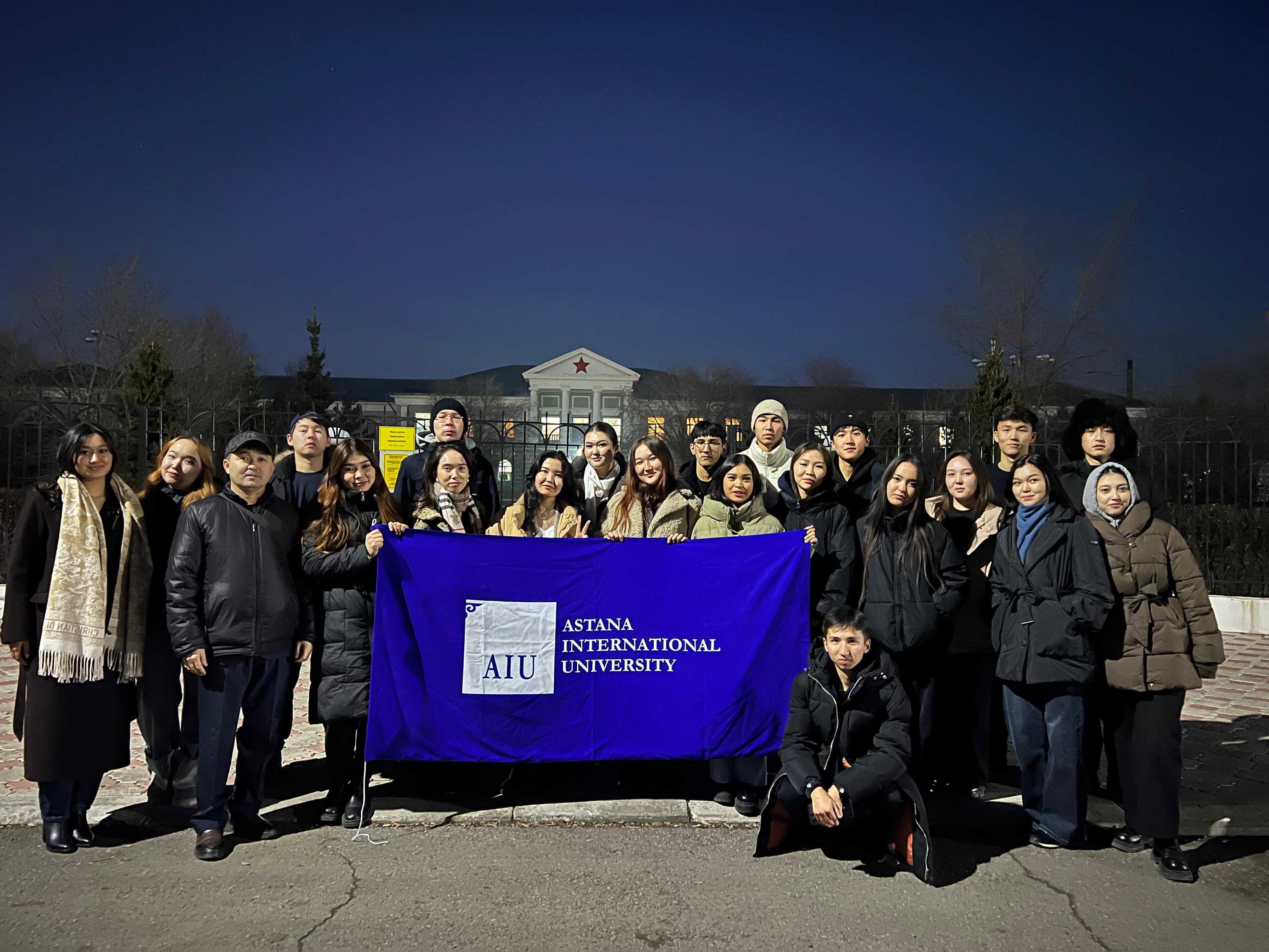 Студенты AIU представили свои исследования на XII Республиканском съезде молодых исследователей в Караганде — 2