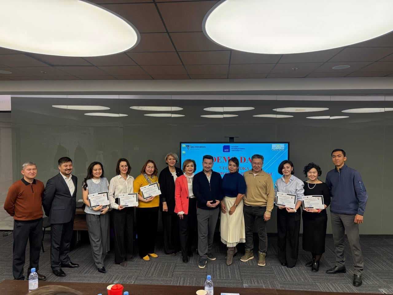 DEMO DAY ФИНАЛИСТОВ 7-Й ИНКУБАЦИОННОЙ ПРОГРАММЫ AIU BUSINESS INNOVATION — 1