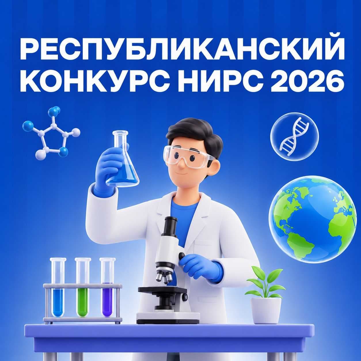 Итоги II этапа Республиканского конкурса НИРС по направлению подготовки «6B051 Биологические и смежные науки» (2026 год) — 1