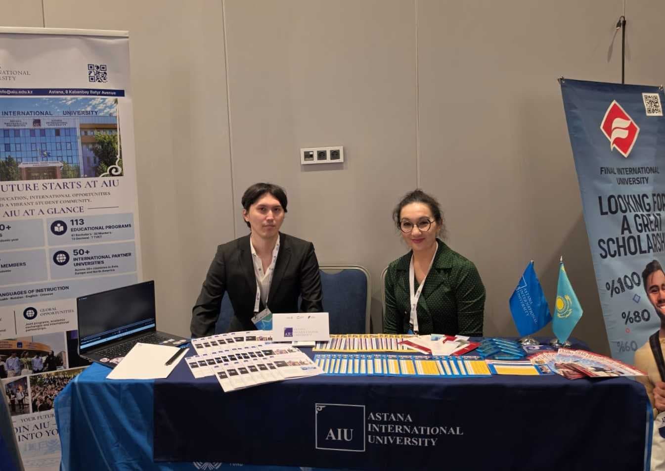 AIU Representatives Participate in International Educational Fair in Almaty and Bishkek — 2