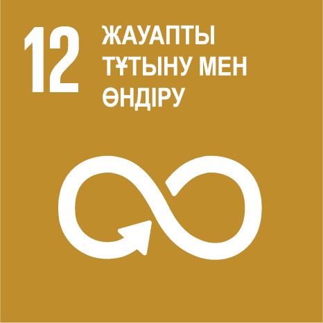 ТДМ 12. Жауапты тұтыну және өндіріс