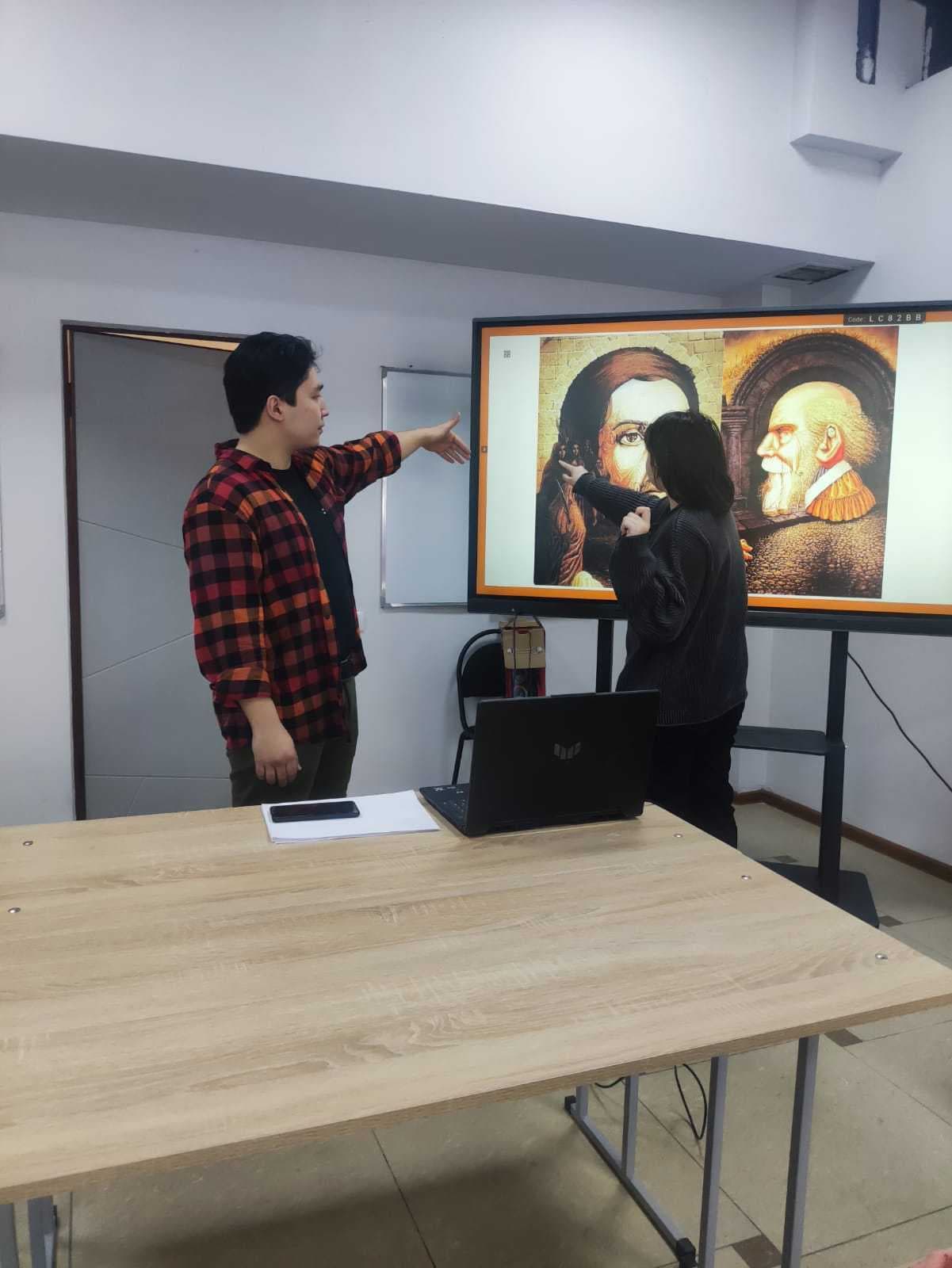 On 02/22/2024, a meeting was held with Duisenbekov University graduate Adlet, in the new format “Face Time” - “Successful graduates share their experience.” — 2