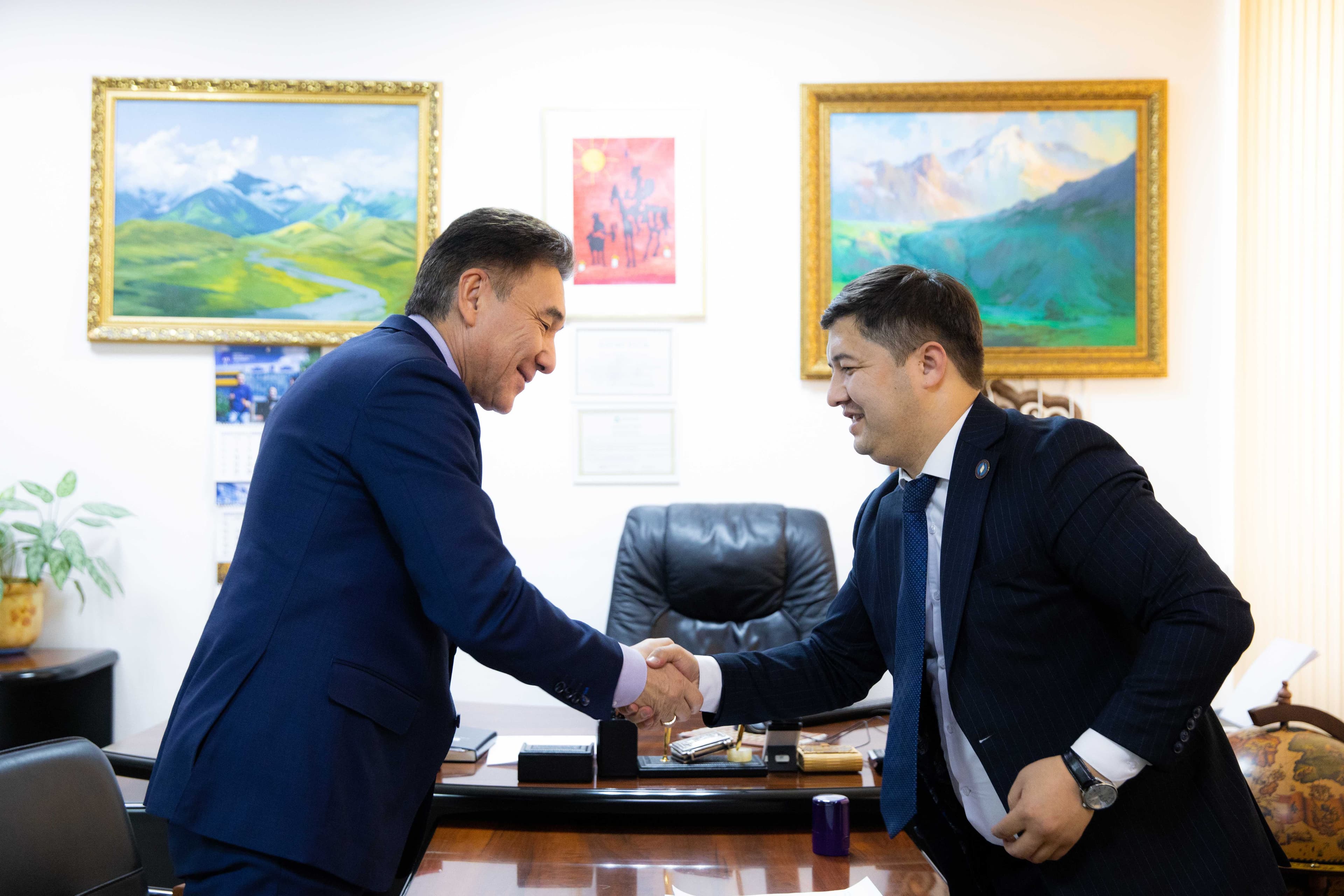 An agreement was concluded with the branch of JSC “National Center for Advanced Training “Orleu” “Institute of Professional Development for the City of Astana”. — 3