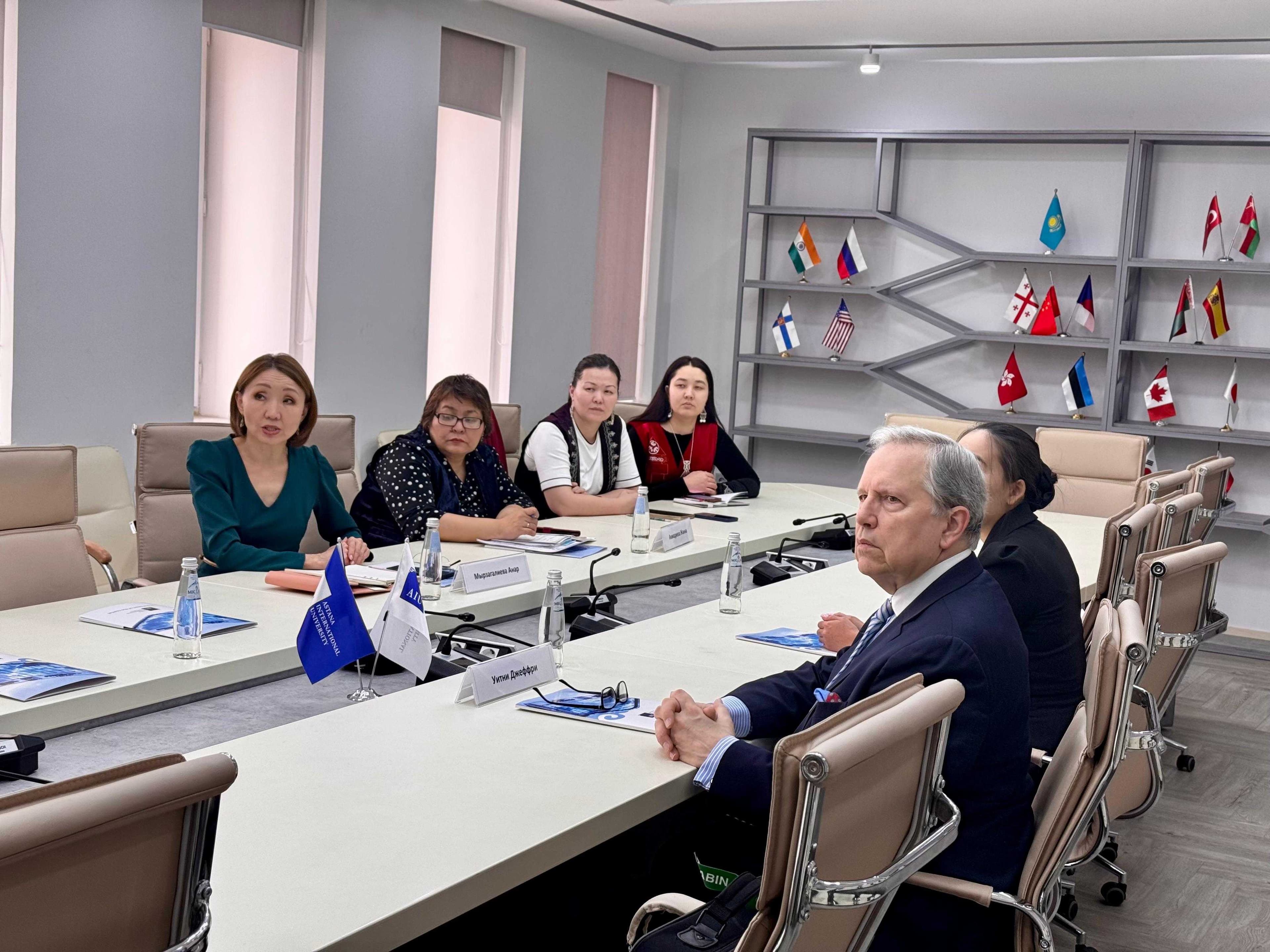 Meeting with InterRes Central Asia Representatives: New Opportunities for English Language Learning — 1