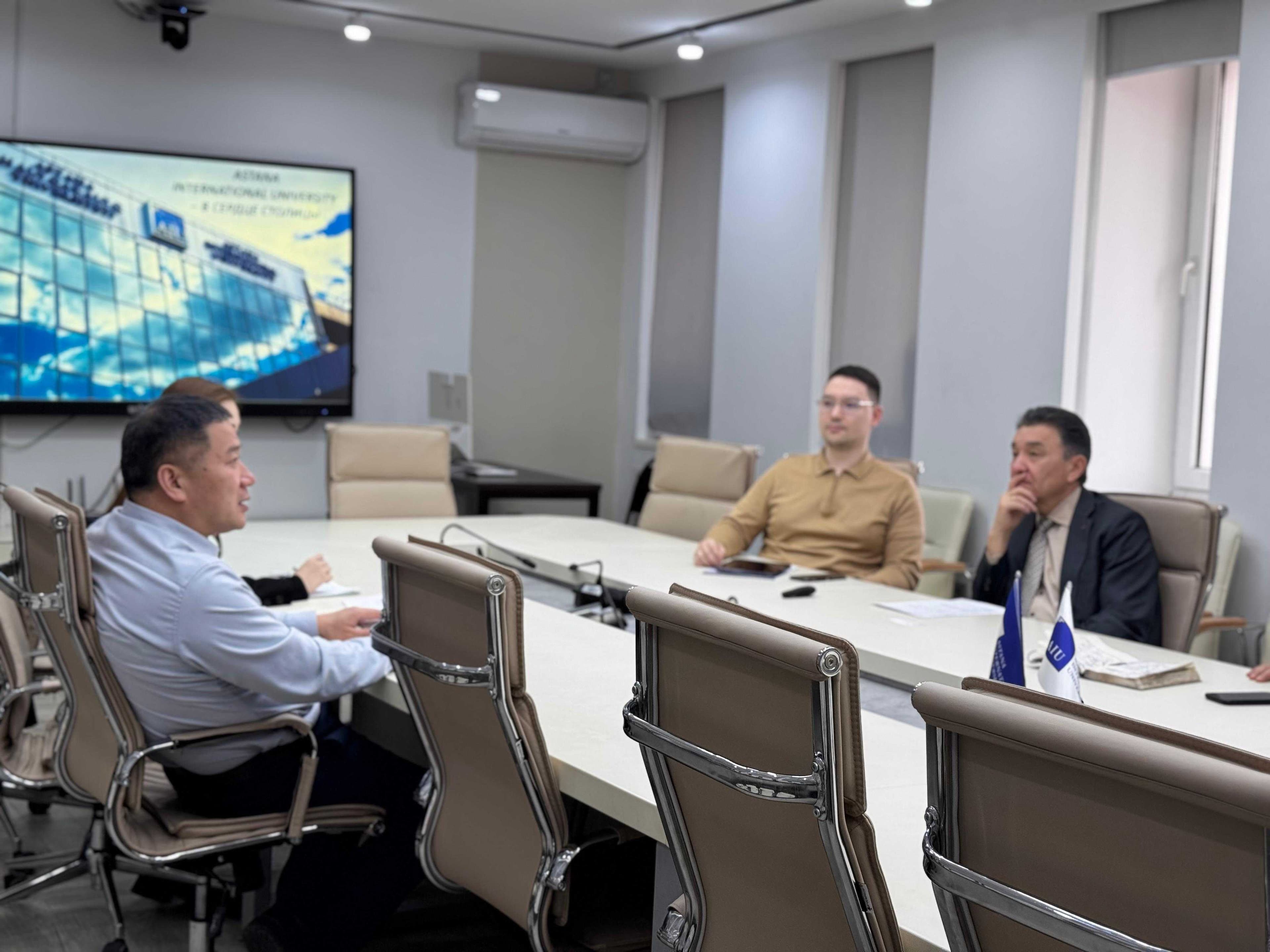 AIU is discussing the attraction of international students with Beijing Glen International Education Technology Co., Ltd — 4