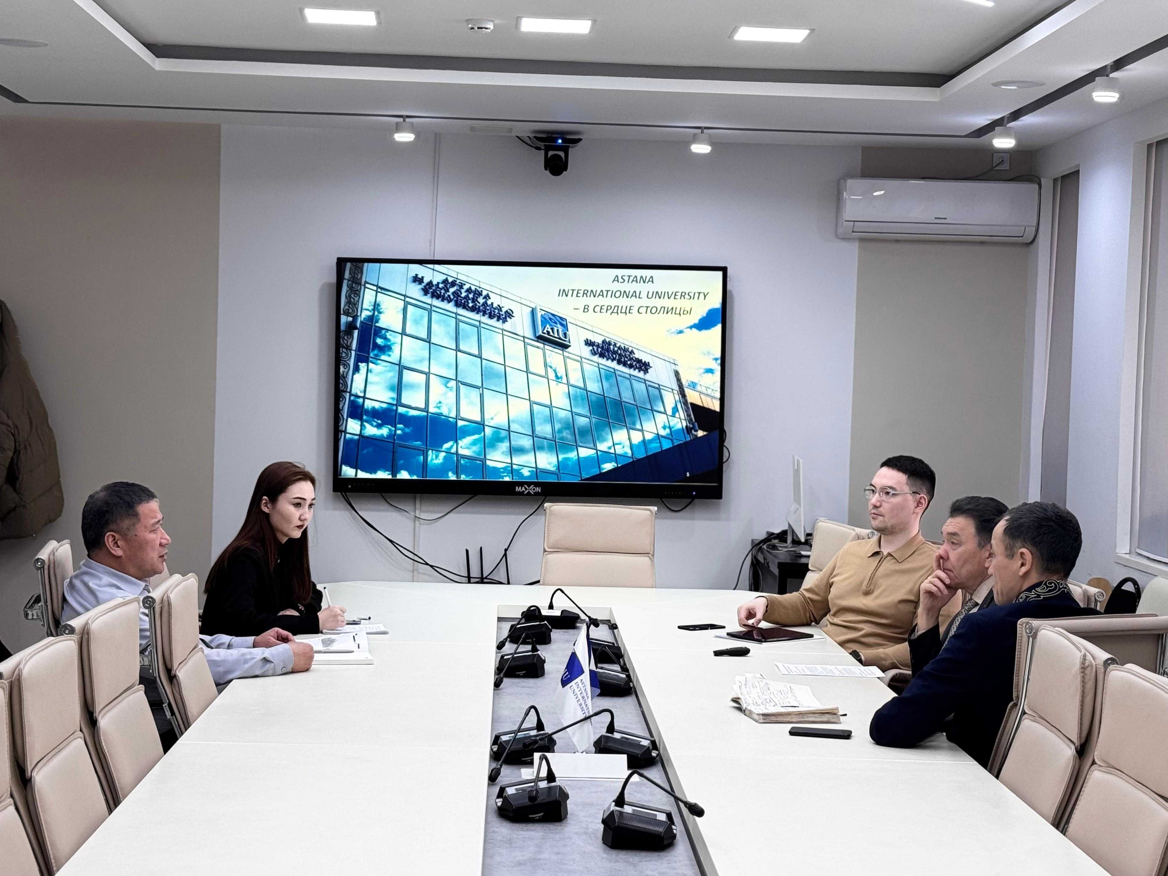 AIU is discussing the attraction of international students with Beijing Glen International Education Technology Co., Ltd — 1